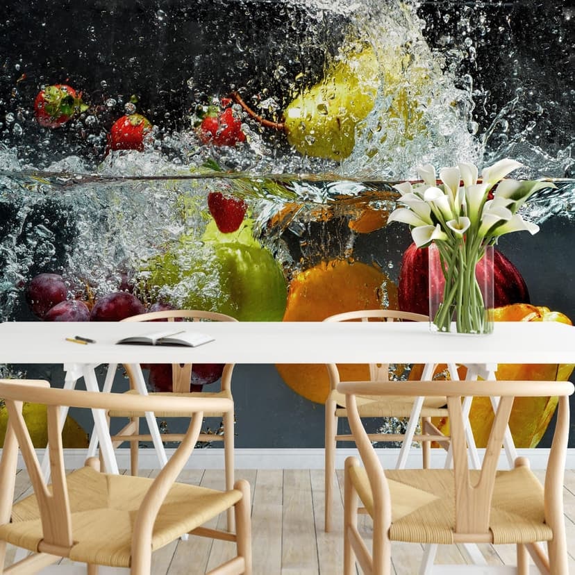 Fotomural de frutas refrescantes