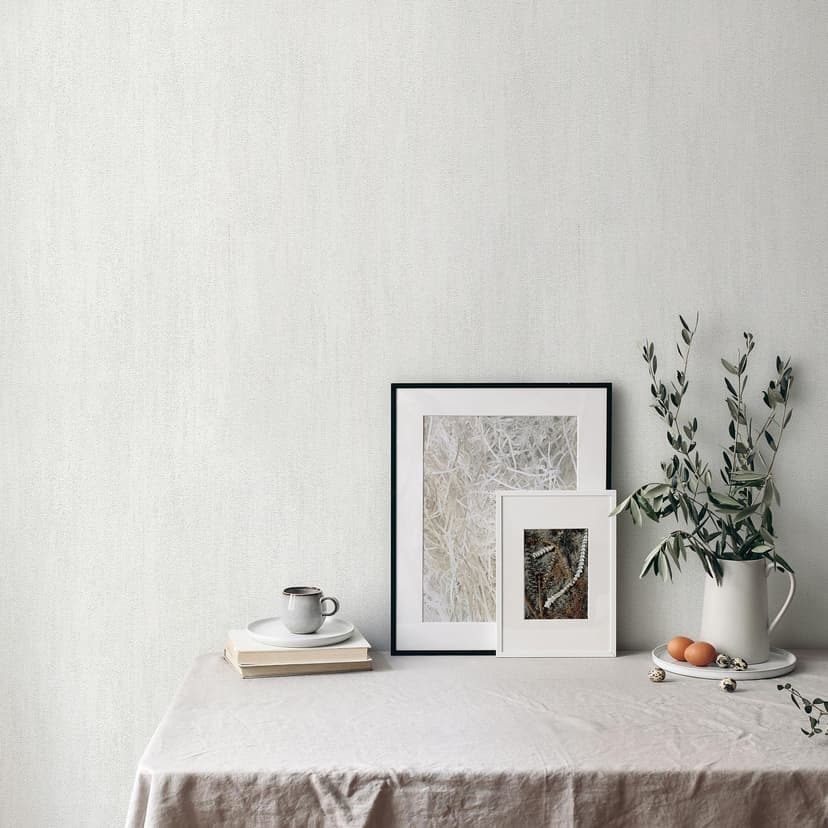 Papel pintado no tejido, empapelar Cameo gris claro