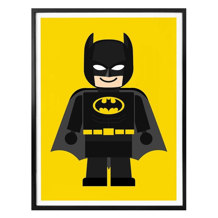 Póster Gomes - Juguete de Batman