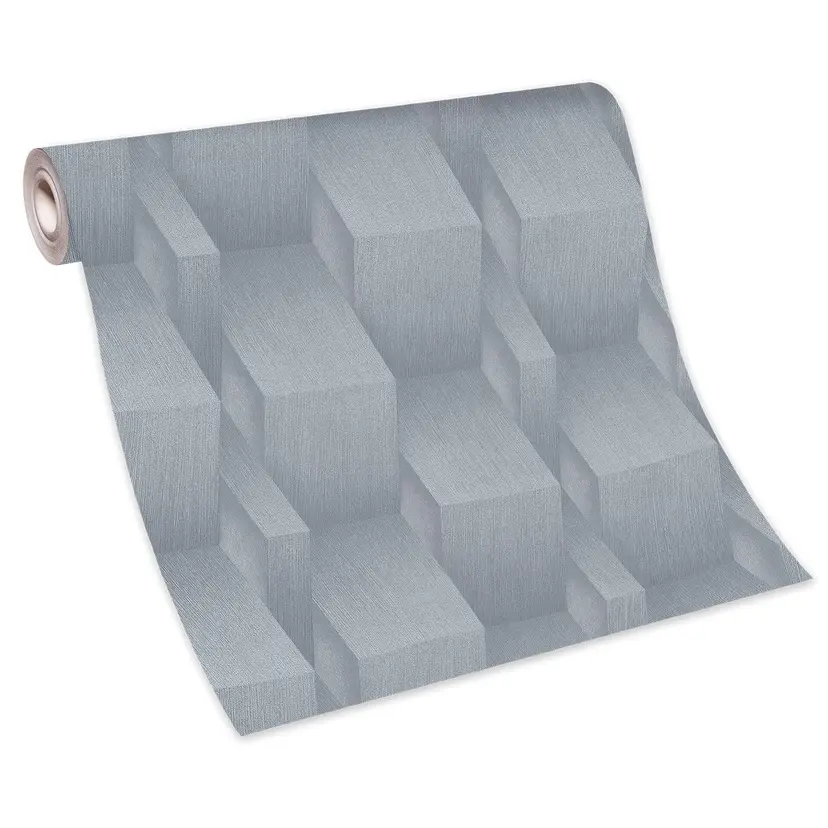 Papel pintado tejido-no tejido Guido Maria Kretschmer Fashion for Walls gris