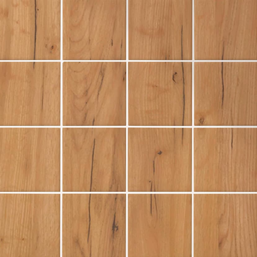 Azulejos adhesivos aspecto madera vieja roble claro - Vinilo muebles, Salpicadero de cocina, Vinilo