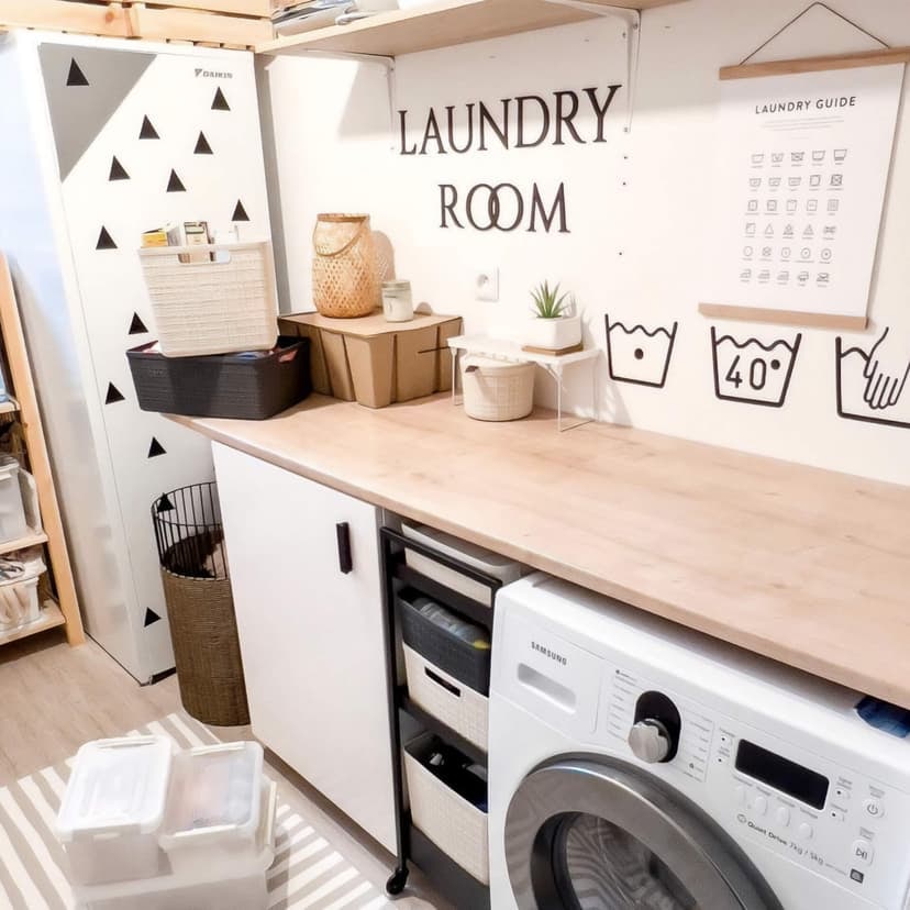 MDF - Decoración en madera Lavadero