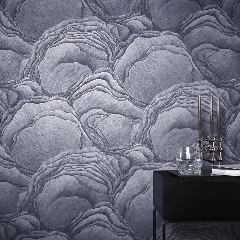 Papel pintado no tejido Erismann Focus azul
