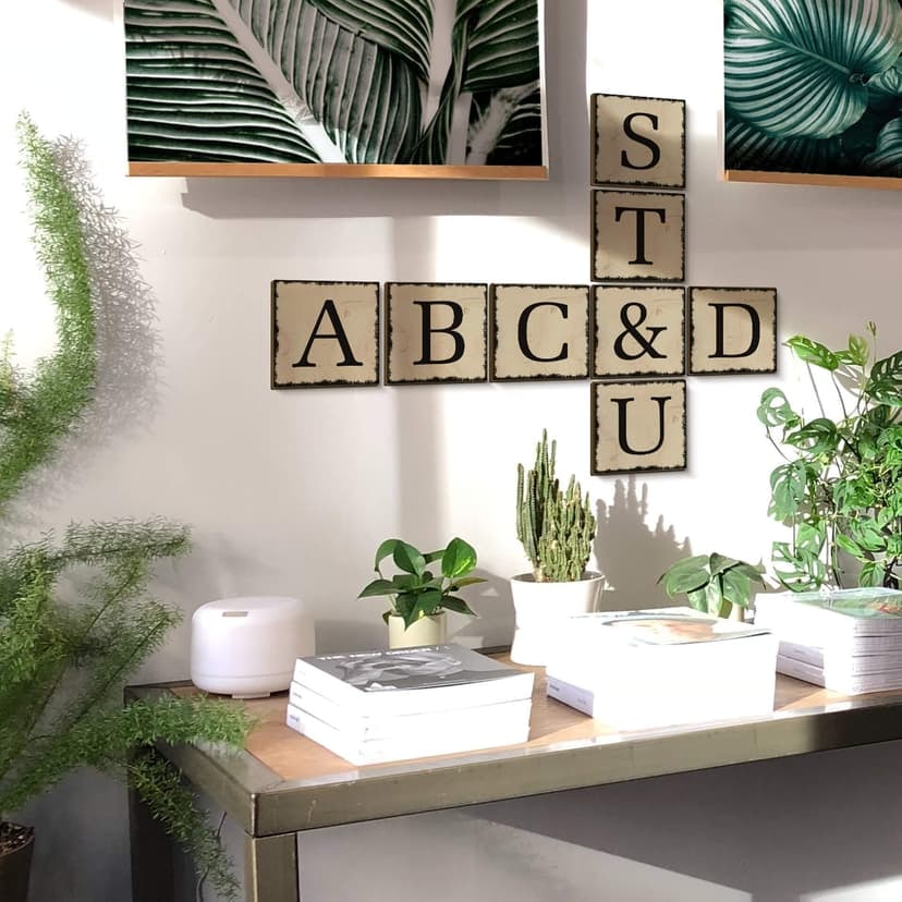 Piedras para letras - Shabby