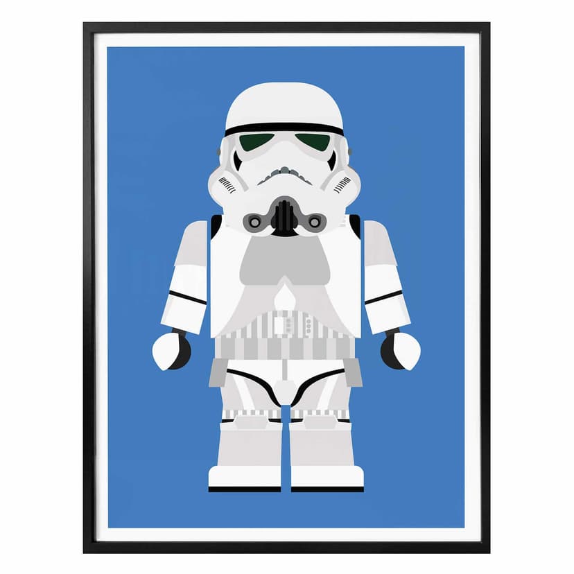 Póster Gomes - Stormtrooper de juguete