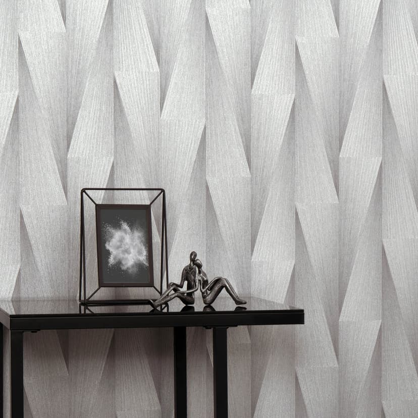 Guido Maria Kretschmer papel pintado gráfico Shift Fashion para pared 5 gris claro