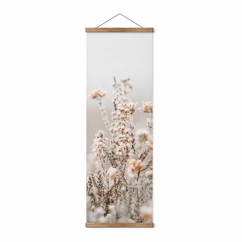 Póster de tela Annie - Flores de hielo - Panorama