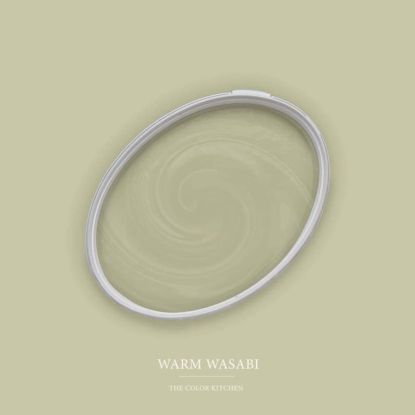 Pintura interior verde semimate I Warm Wasabi | Crear armonía en la habitación | LA COCINA DE COLOR