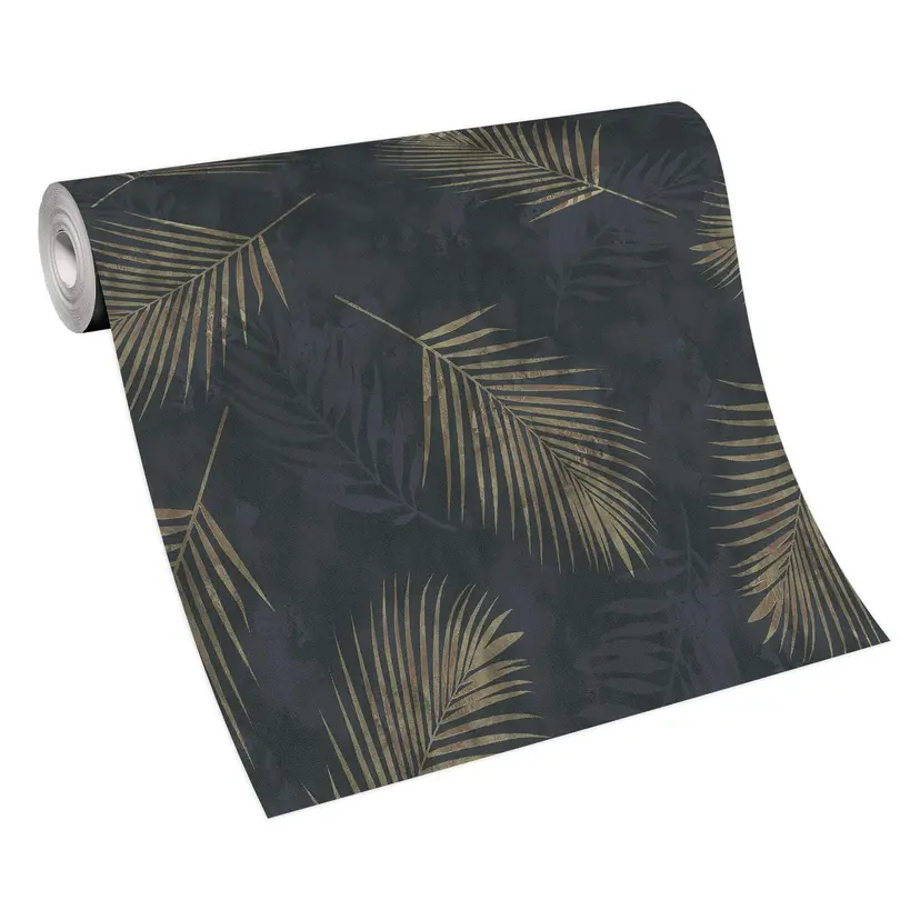 Papel pintado tejido-no tejido Guido Maria Kretschmer Fashion for Walls negro
