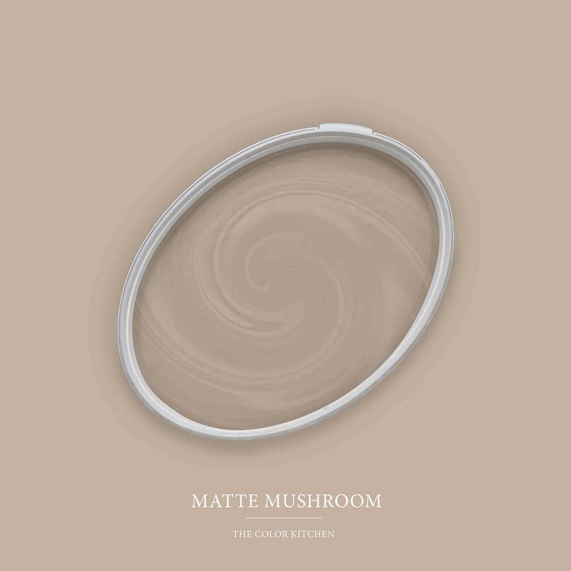 Pintura interior beige satinada mate I Champiñón mate | Espacios abiertos y tranquilos | THE COLOR KITCHEN