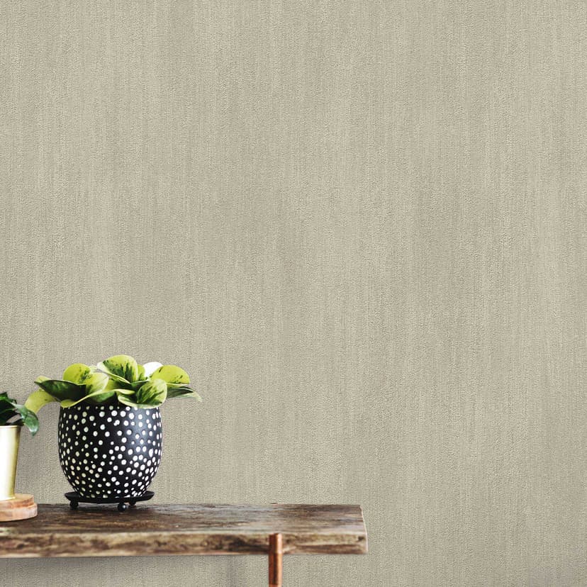Papel pintado no tejido, pegar el papel pintado Cameo marrón