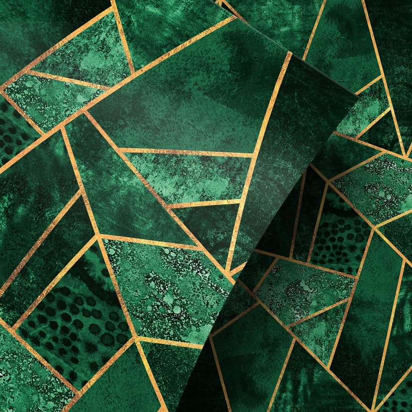 Vinilo adhesivo muebles Fredriksson - Verde esmeralda oscuro