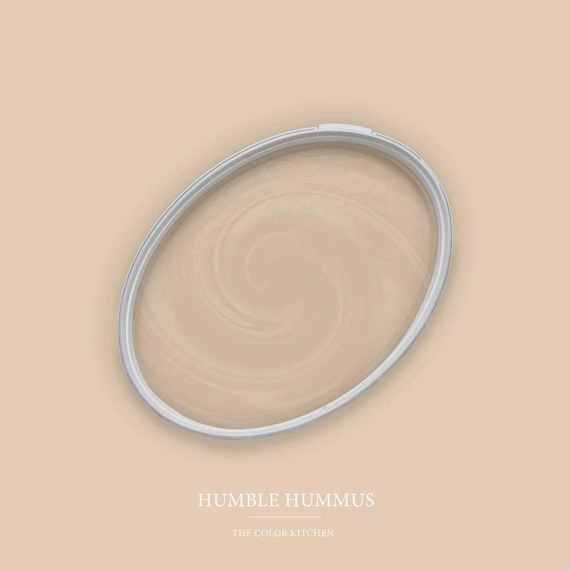 Pintura interior beige mate I Humble Hummus | Espacios abiertos y tranquilos | THE COLOR KITCHEN