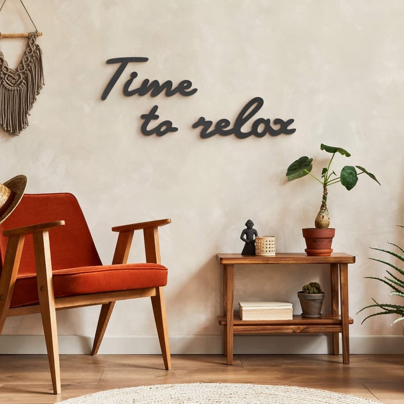 MDF - Decoración en madera - Tiempo de relax
