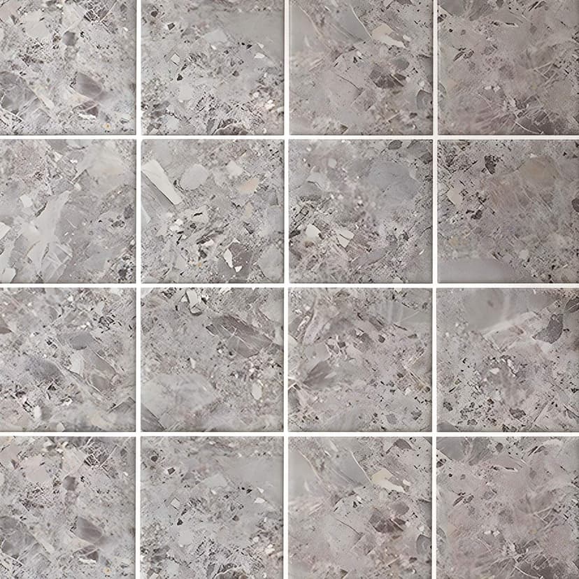 Azulejos Adhesivos efecto piedra, terrazo oscuro - Vinilo adhesivo muebles, Salpicadero de cocina, V