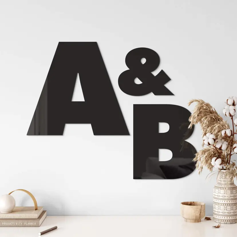 Letras acrílicas - Fuente Futura