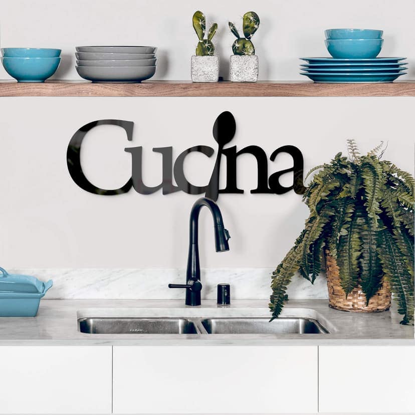 Decoración acrílica Cucina