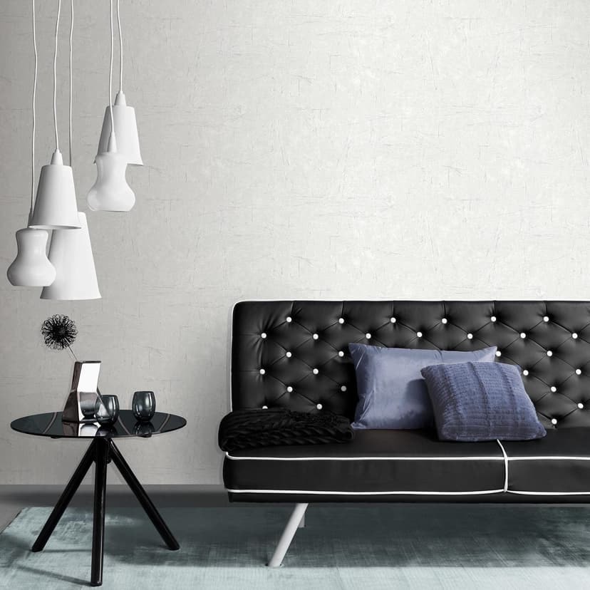 Papel pintado no tejido Erismann Focus blanco