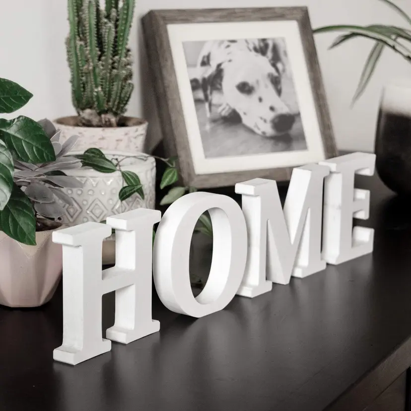 Letras decorativas 3D HOME 2