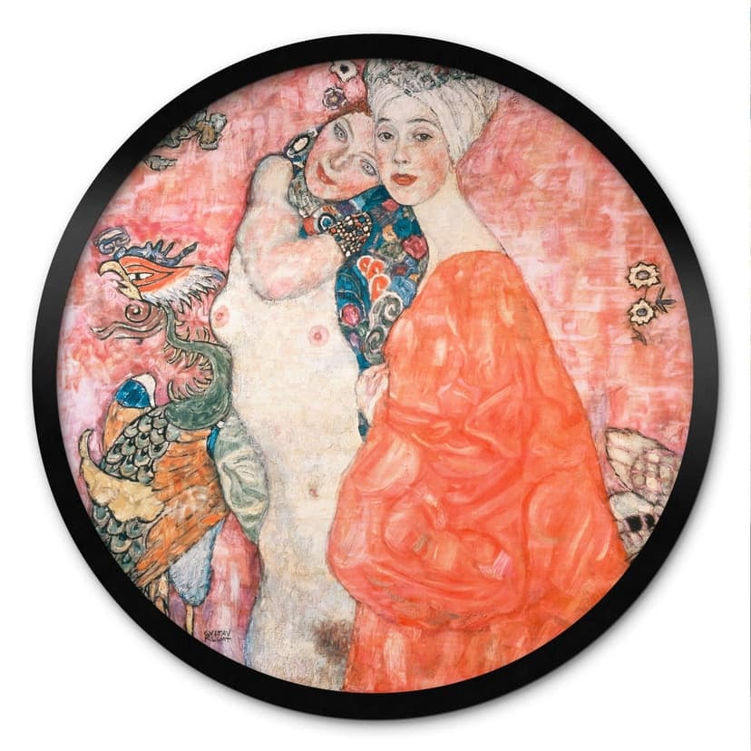 Póster Klimt - Las novias - Redondo