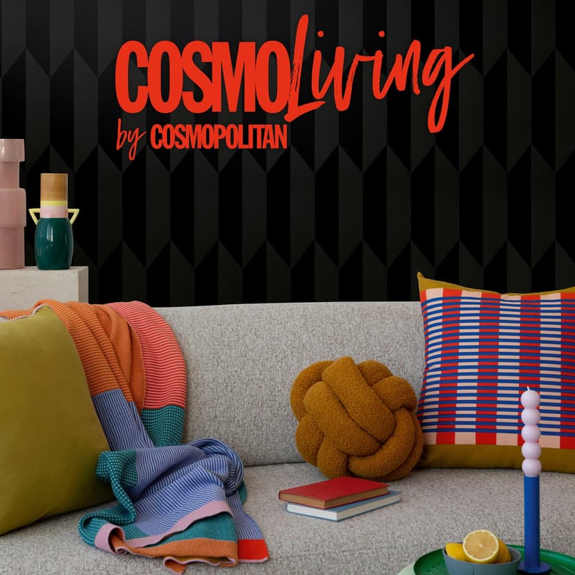 COSMOPOLITAN Papel pintado 3D negro metalizado - Sala de estar Papel pintado no tejido de diseño de lujo