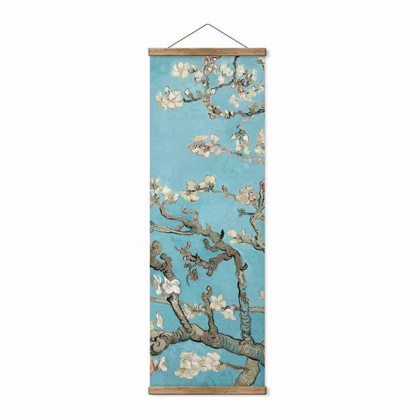 Póster de tela van Gogh - Almendros en flor - Panorama