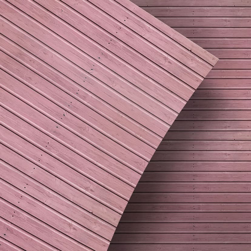 Vinilo adhesivo muebles madera teñida rosa