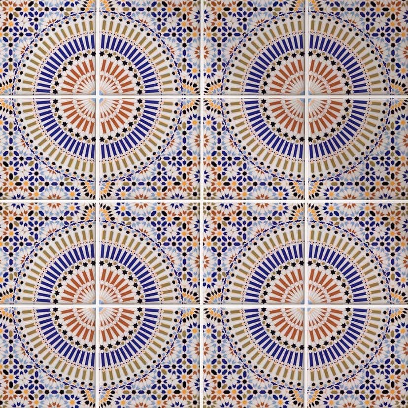 Azulejos Adhesivos Azulejos orientales 03 - set de 12