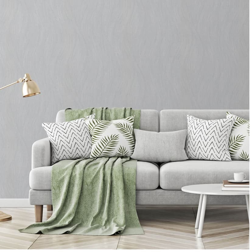 Papel pintado no tejido Erismann Evolution gris