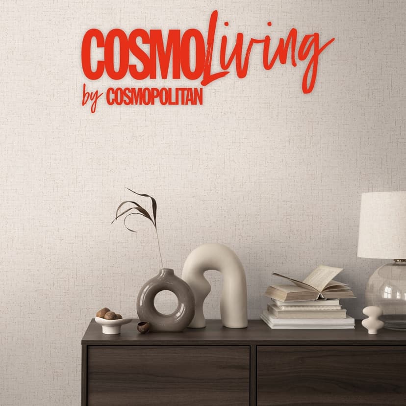 COSMOPOLITAN Papel pintado texturado blanco gris - discreto Papel pintado no tejido con aspecto textil