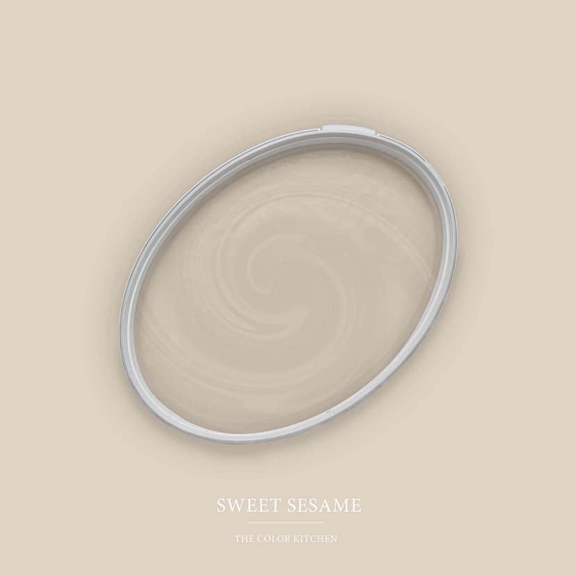 Pintura interior beige mate I Sweet Sesame | Espacios abiertos y tranquilos | THE COLOR KITCHEN