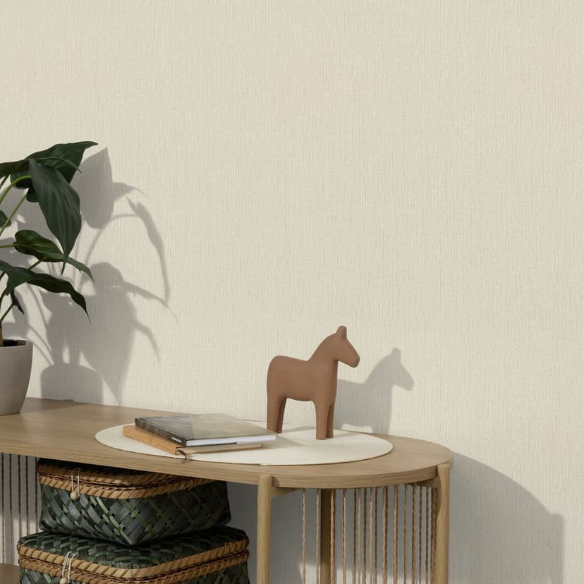 Guido Maria Kretschmer papel pintado unitario Echo & Soft Loom Fashion para pared 5 beige