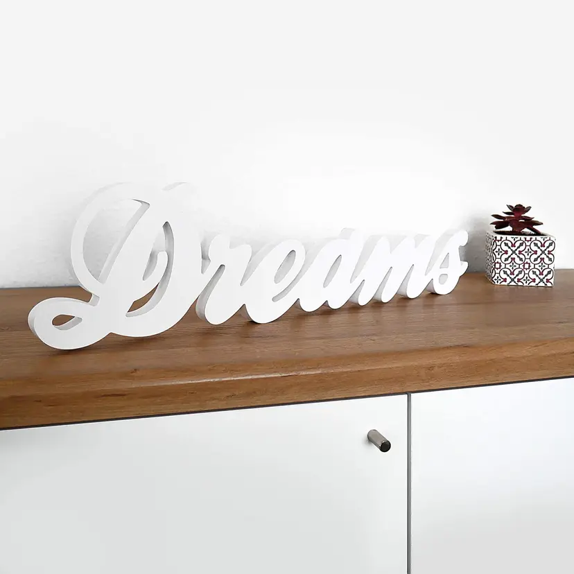 Letras decorativas 3D Dreams 2