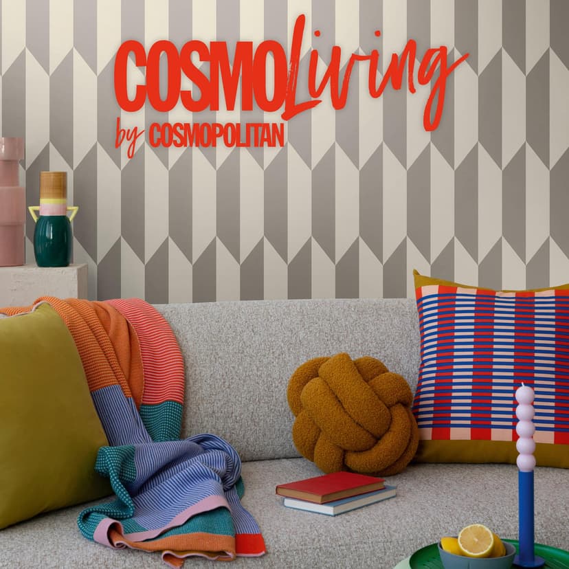 Papel pintado 3D COSMOPOLITAN gris con efecto metalizado - Papel pintado no tejido blanco plata