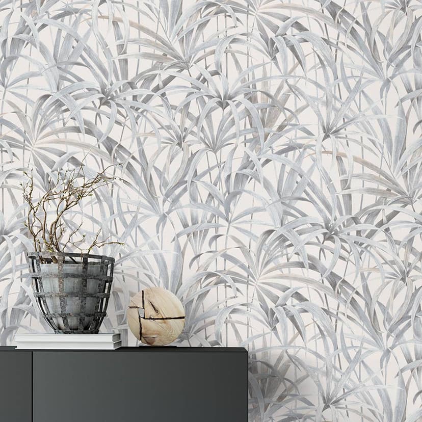 Papel pintado no tejido Erismann Code Nature beige
