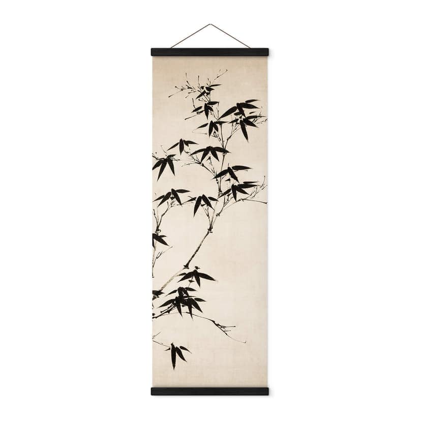 Póster de tela Jeong - Bambú - Panorama