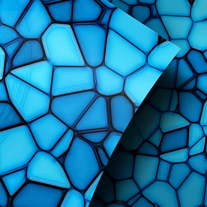Vinilo adhesivo muebles, vinilo decorativo - limpieza fácil - mosaico azul